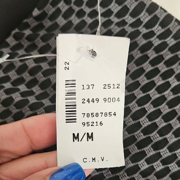 Black and Gray Leggings With Butt-Lift - Picture 6 of 16